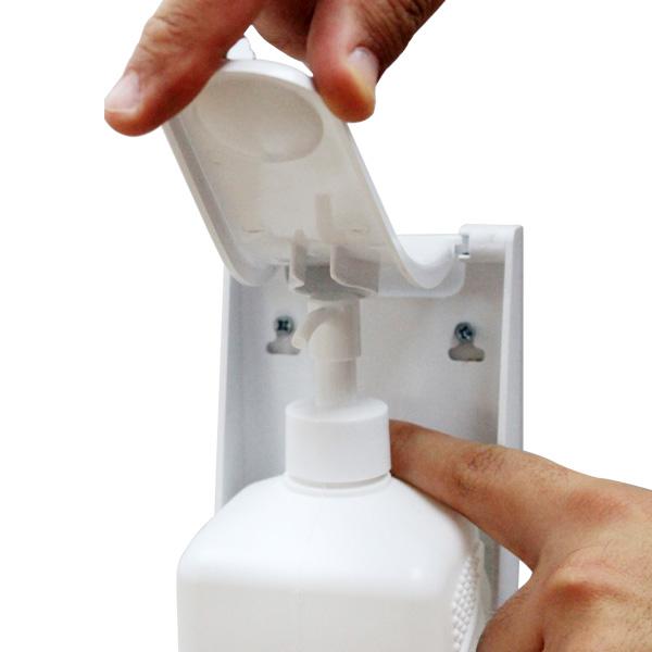 Distributeur Mural Gel GM Capacité 1 Litre - Réf : 490723 avec réservoir amovible et fixation murale_3