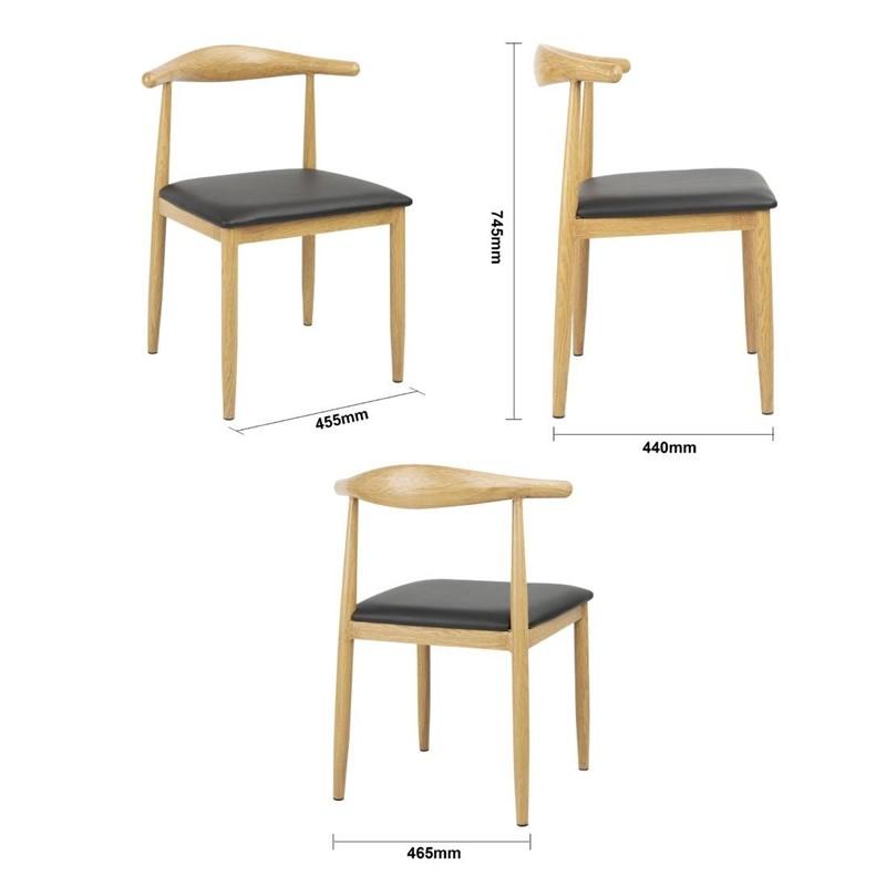 Chaises d'intérieur rembourrées Camden - Lot de 2 - FU529 | Bolero_3