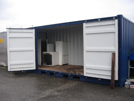 Container OPEN SIDE neuf ou occasion ouvert par 4 portes sur un côté_3