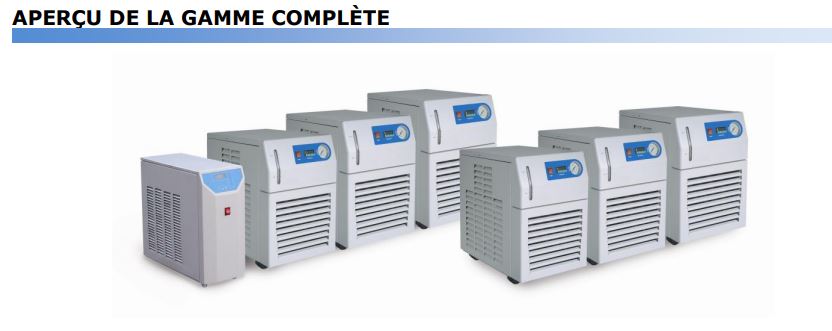 Refroidisseur d'eau pour appareils de laboratoire - Gamme SMALL LABO - Faible niveau sonore et régulation précise_3