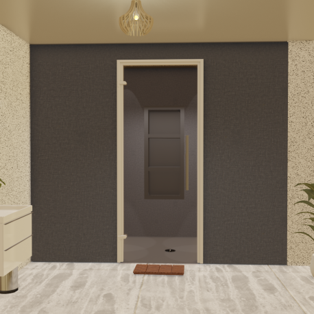 Kit de construction cabine de hammam à carreler 240 x 120 cm - Générateur vapeur inclus_3