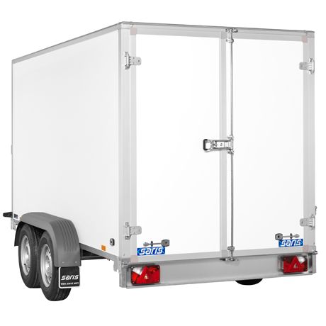 Remorque GX2700 freinée avec extérieur blanc