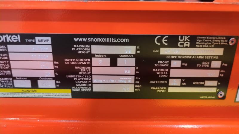 Nacelle ciseaux SNORKEL s4732e occasion_3