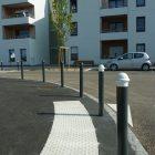 Potelets à mémoire de forme Nantes Lot de 5 pièces en élastomère de polyuréthane_3