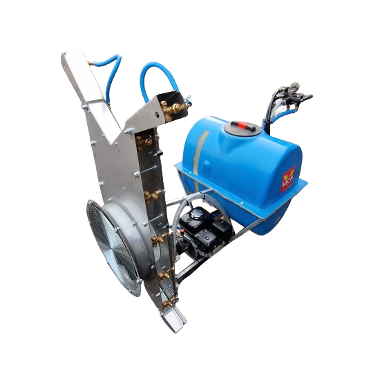 Atomiseur viticole à moteur auxiliaire de 100 à 200 litres, idéal pour passer dans les rangées de vignes étroites - VICH_3