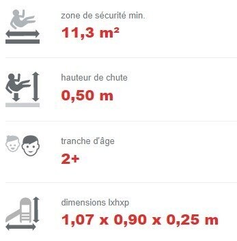 Jeu à ressort lion monoplace - Conforme EN1176 - Référence BT15083 - Ressort EIBACH et plastiques HDPE durables_3