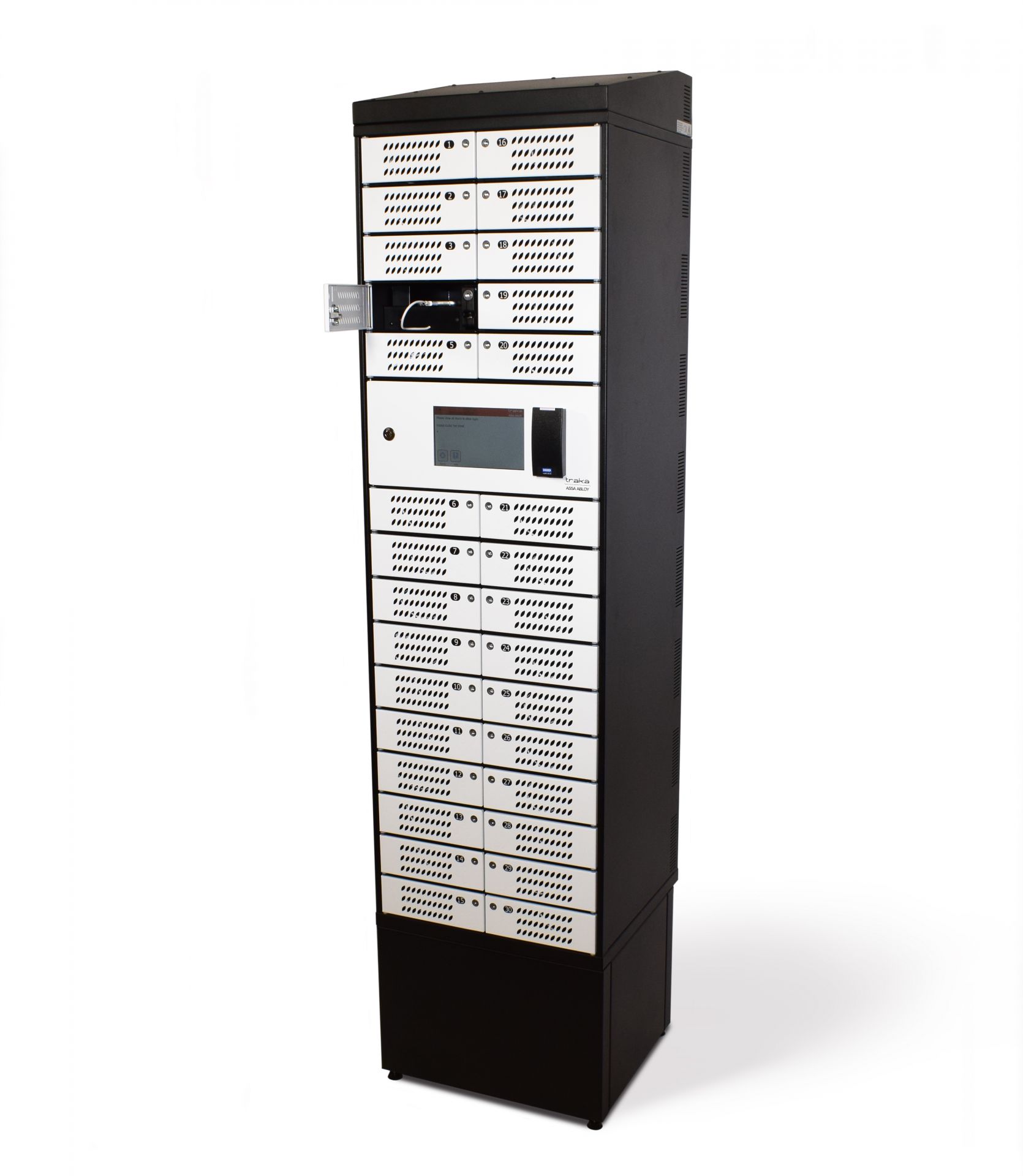 Casier électronique avec chargeur intégré, pour la gestion sécurisée des radios et téléphones - traka box_3