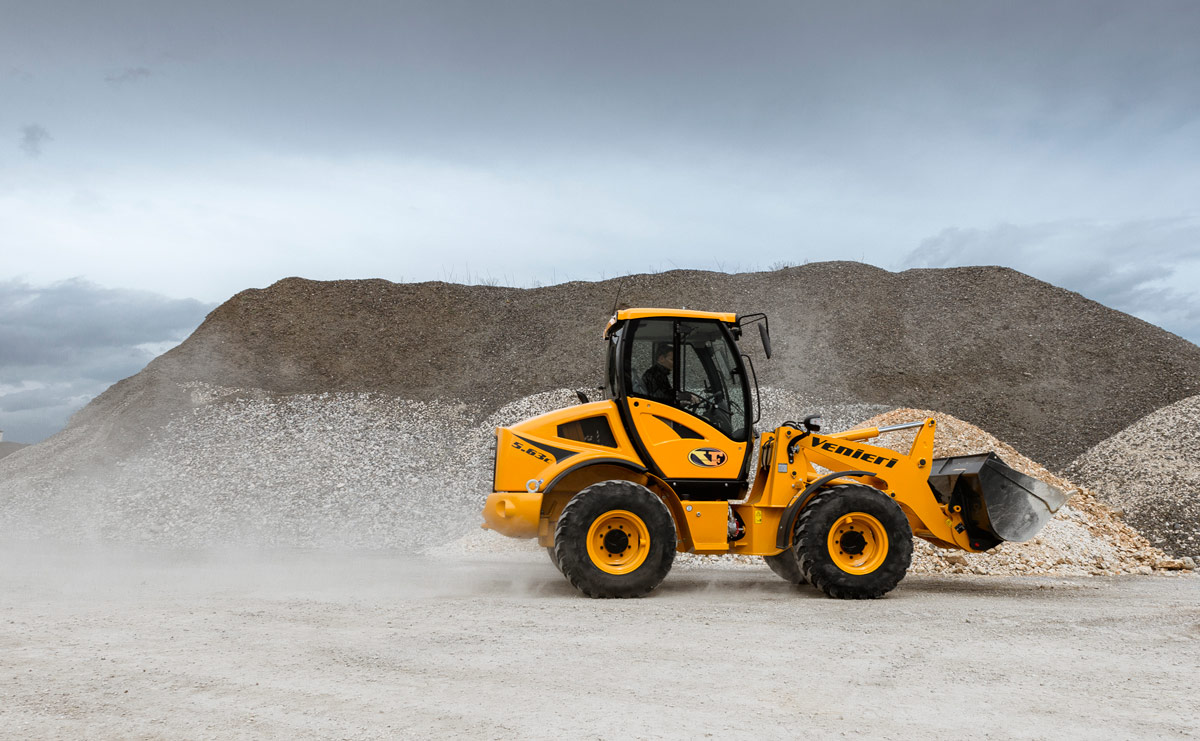 Chargeuse 6,7t - Venieri 5.63C - Moteur Yanmar - Godet 1,0-1,5 m³ - Puissance 79 CV_3