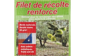 Sodifira5066 - Filet de récolte olive fendu 6x6m - Raschel double trame 50gr/m2 - Traitement anti-UV_3
