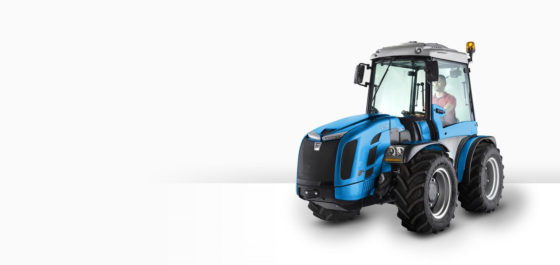 Tracteur agricole compact avec design moderne et haute performance