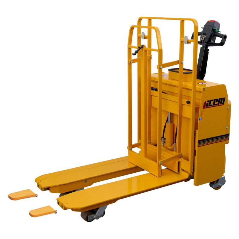 Transpalette électrique TP-T - ICEM SRL - capacité de charge 1600 à 2000 kg - dispositif de déplacement latéral sur les fourches_3