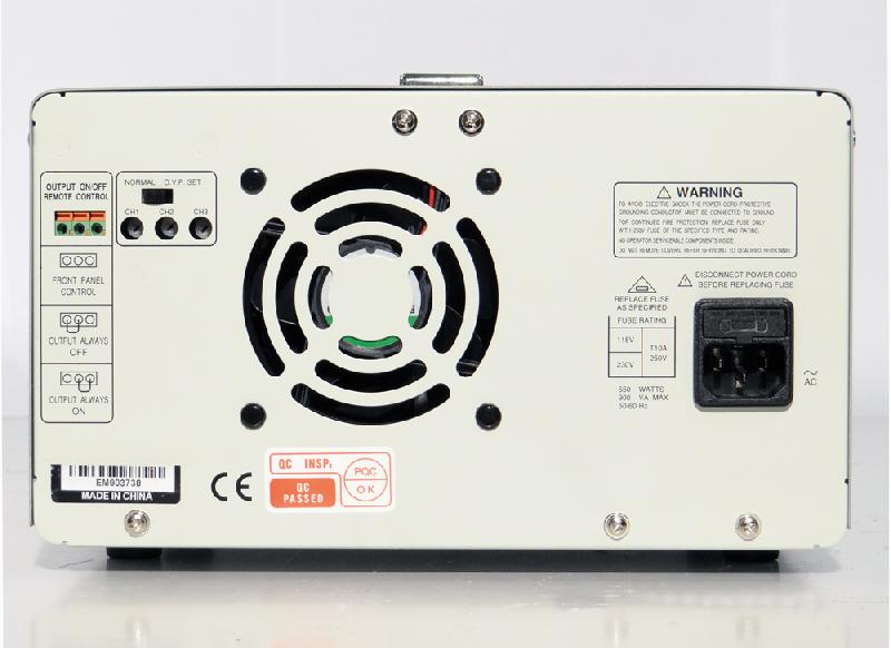 FI1363-2 - Alimentation numérique 3 voies - 2x [30 V / 6 A] ou 2x [60 V / 3 A], 5 V / 3 A fixe - Puissance 375 W - Faible bruit et modes tracking_3