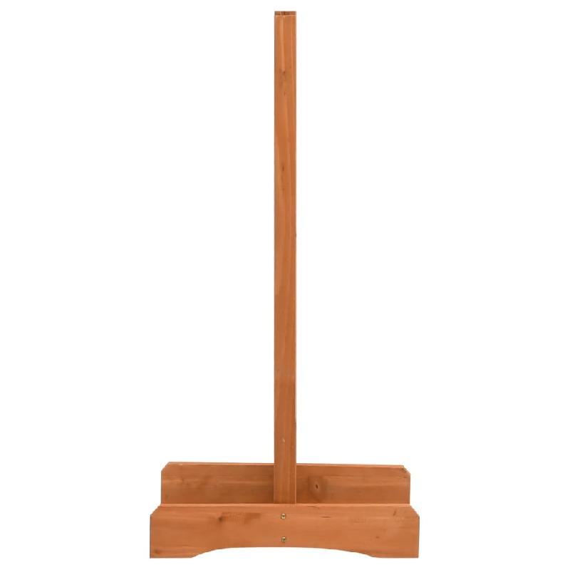 Vidaxl clôture en treillis de jardin orange 120x60 cm bois de sapin 314822_3