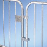 B328VGA barrières urbaines - Mottez - finition galvanisée à chaud - barrière de police 1,98m_3