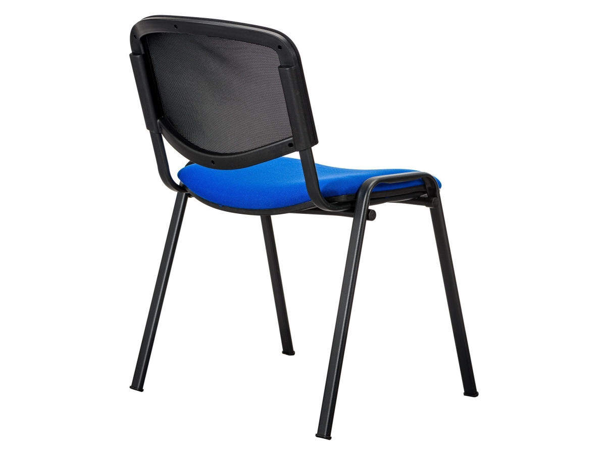 Chaise d'accueil multi-usage LENA - dossier en résille, empilable et confortable_3