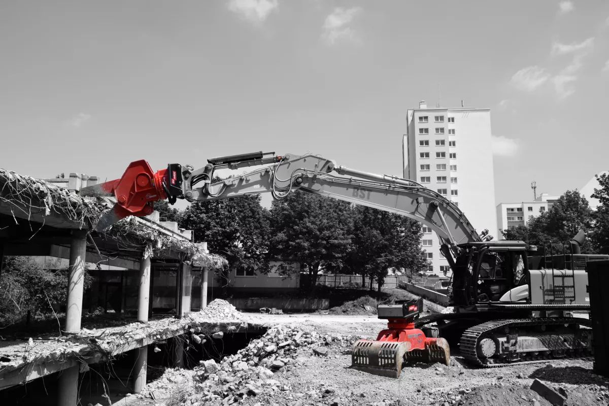 Cisaille de démolition combi, compatible avec des pelles de 15 à 70 tonnes_3