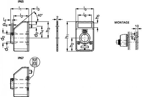 Indicateur de position électronique à 6 chiffres - Emile Maurin - couleur orange - réf : 17-1018-20_3