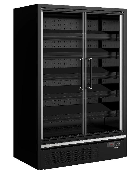 Vitrine réfrigérée pour supermarché Galaxy+ GP14FGD Maxi Black L1330 mm 48099 TEFCOLD_3