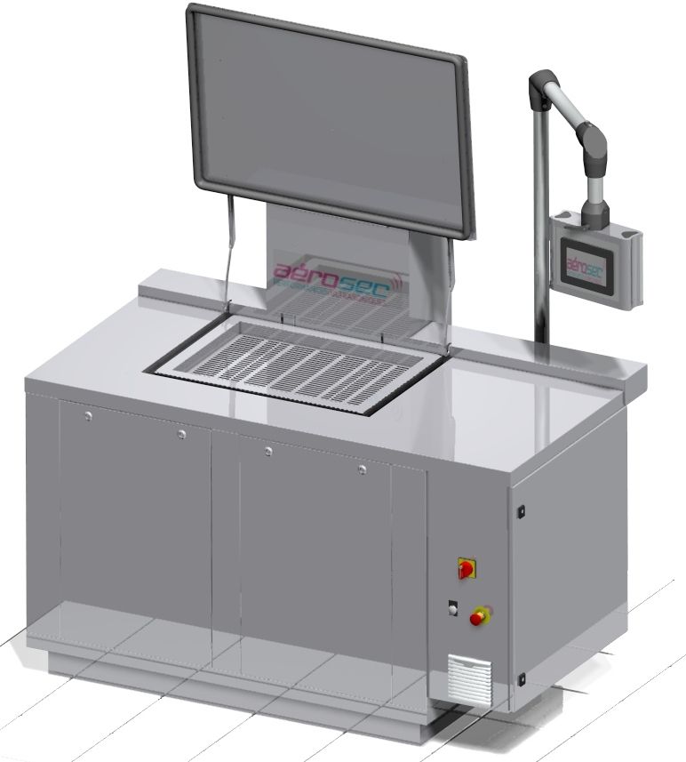 Cuve ultrason 600 L - charge max 250 kg - montée/baisse par ascenseur - Delta MA600_3