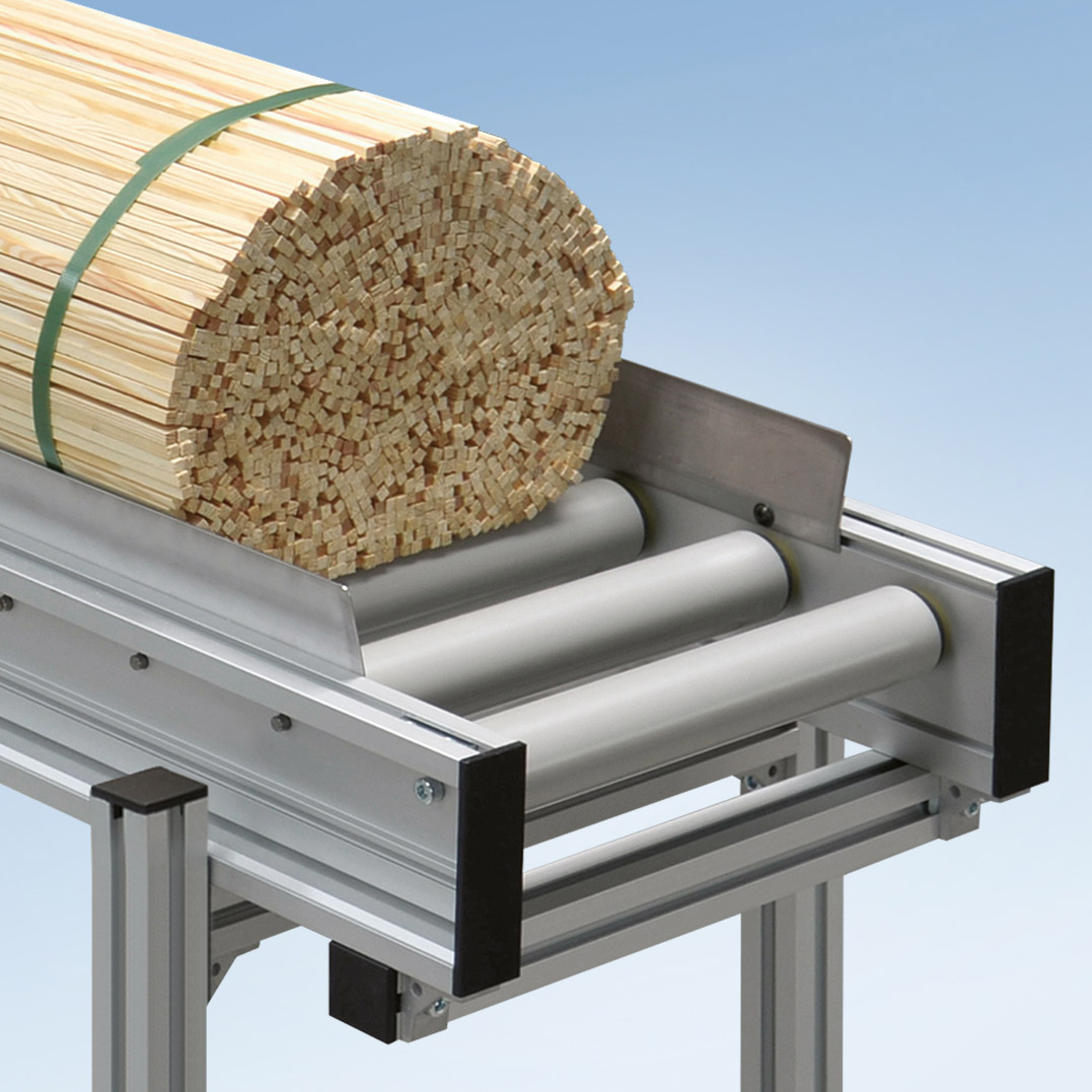 Convoyeur à rouleaux par gravité RBS-P 2255 - mk technology group - rectiligne ou courbe pour produits de poids moyen_3