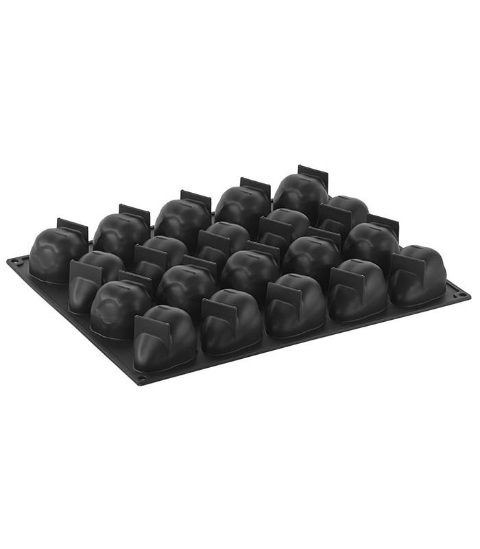 Fraise - Moule en silicone Tutti Frutti Pavoni Italia - 20 empreintes_3