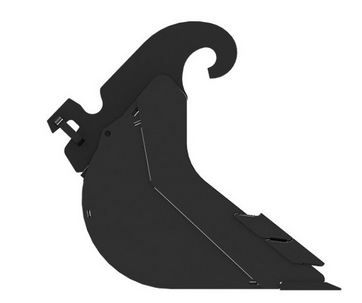 Godet d'excavation-mini-pelle - caterpillar finance france - 600 mm (24 in) - poids 91 kg_3