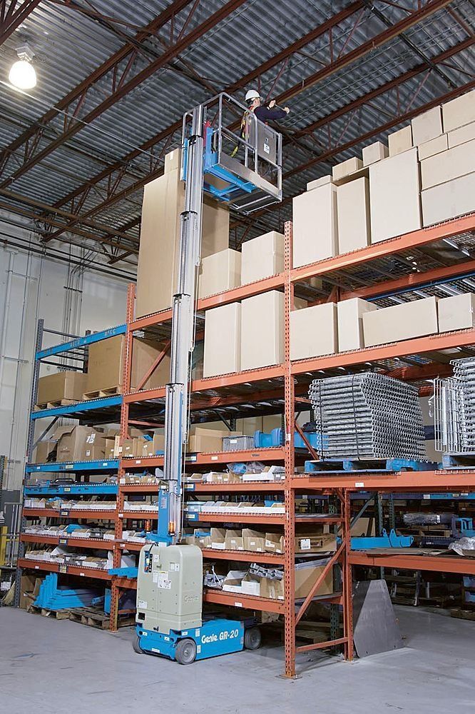 Nacelle avec une hauteur de levage 8.1 m, jusqu'à 227 kg - Génie extérieure et intérieure_3