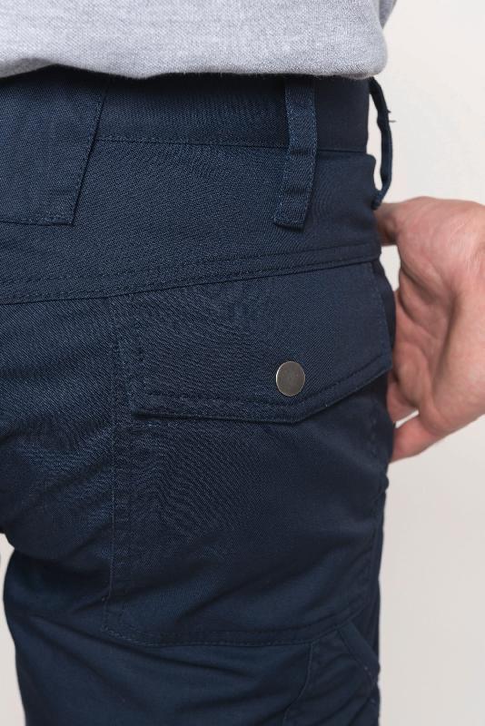 Pantalon de travail multipoches homme WK795 - 65% polyester 35% coton - Genoux préformés - Résistant et souple_3