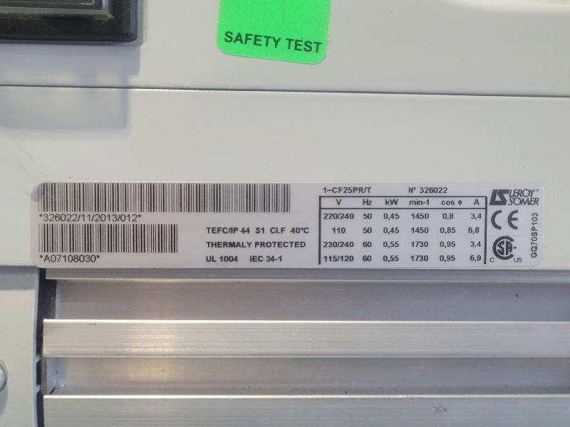 Pompe à vide Edwards RV8_3