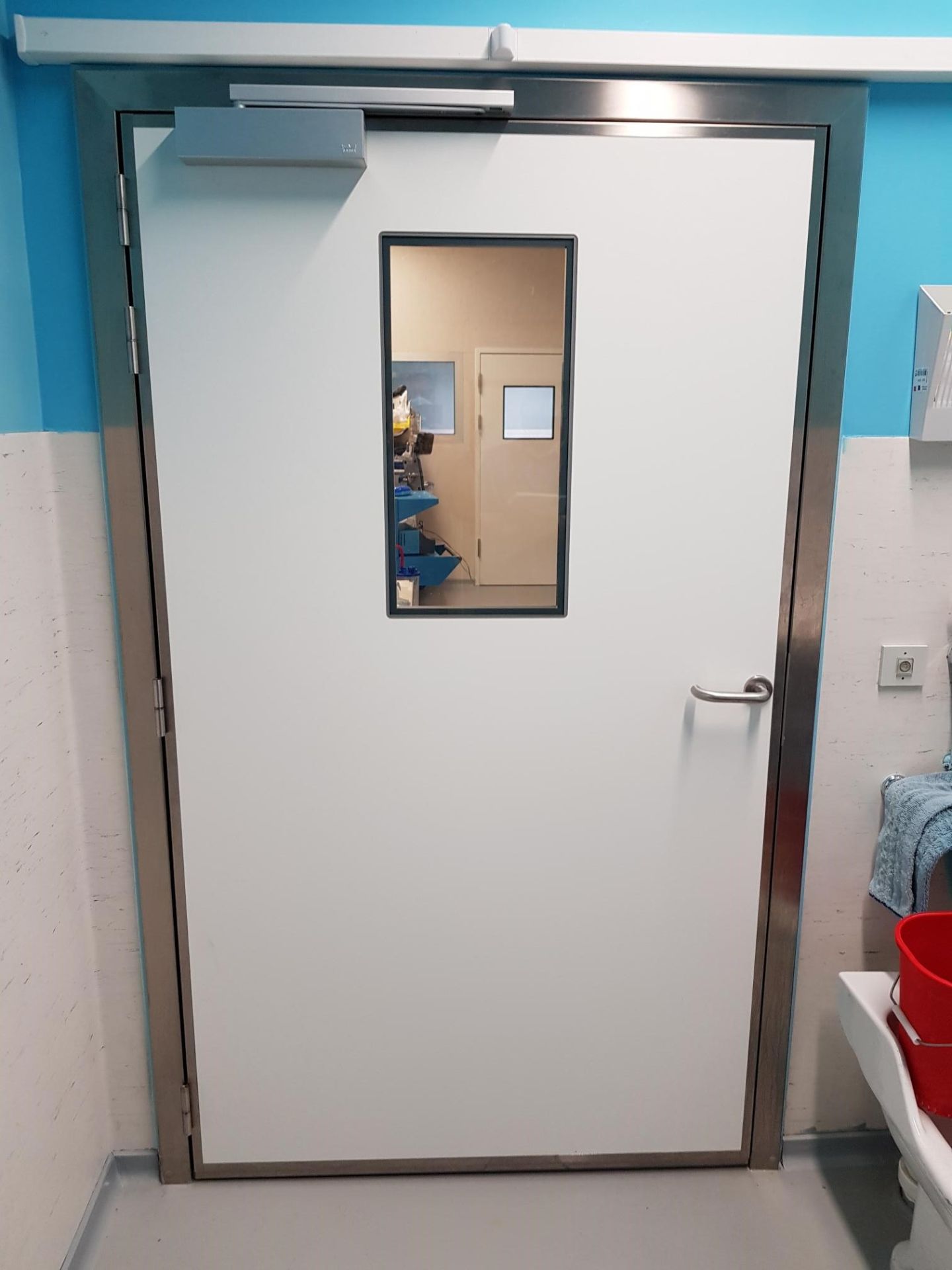 Porte étanche à l'air haute performance SP250HP pour sas d'étanchéité