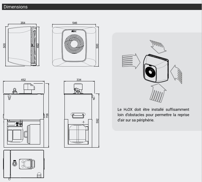 Climatiseur de cave à vin Chill'Loop H2OX - Liaison hydrau./élec. 10m + Pompe 2 - Accessoires raccordement_3