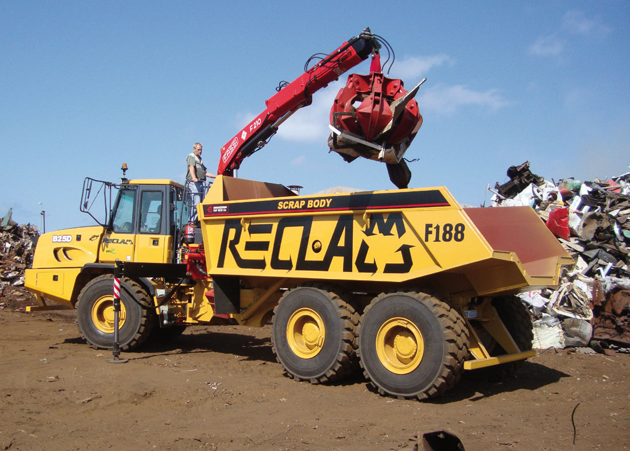 Grappins hydrauliques RP230 - Rozzi - pour ferrailles, ordures et déchets industriels_3