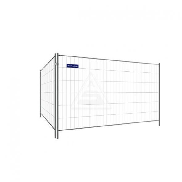 Profi 500 - grille de chantier mobile galvanisée - Schake - 2,00 x 3,27 m_0