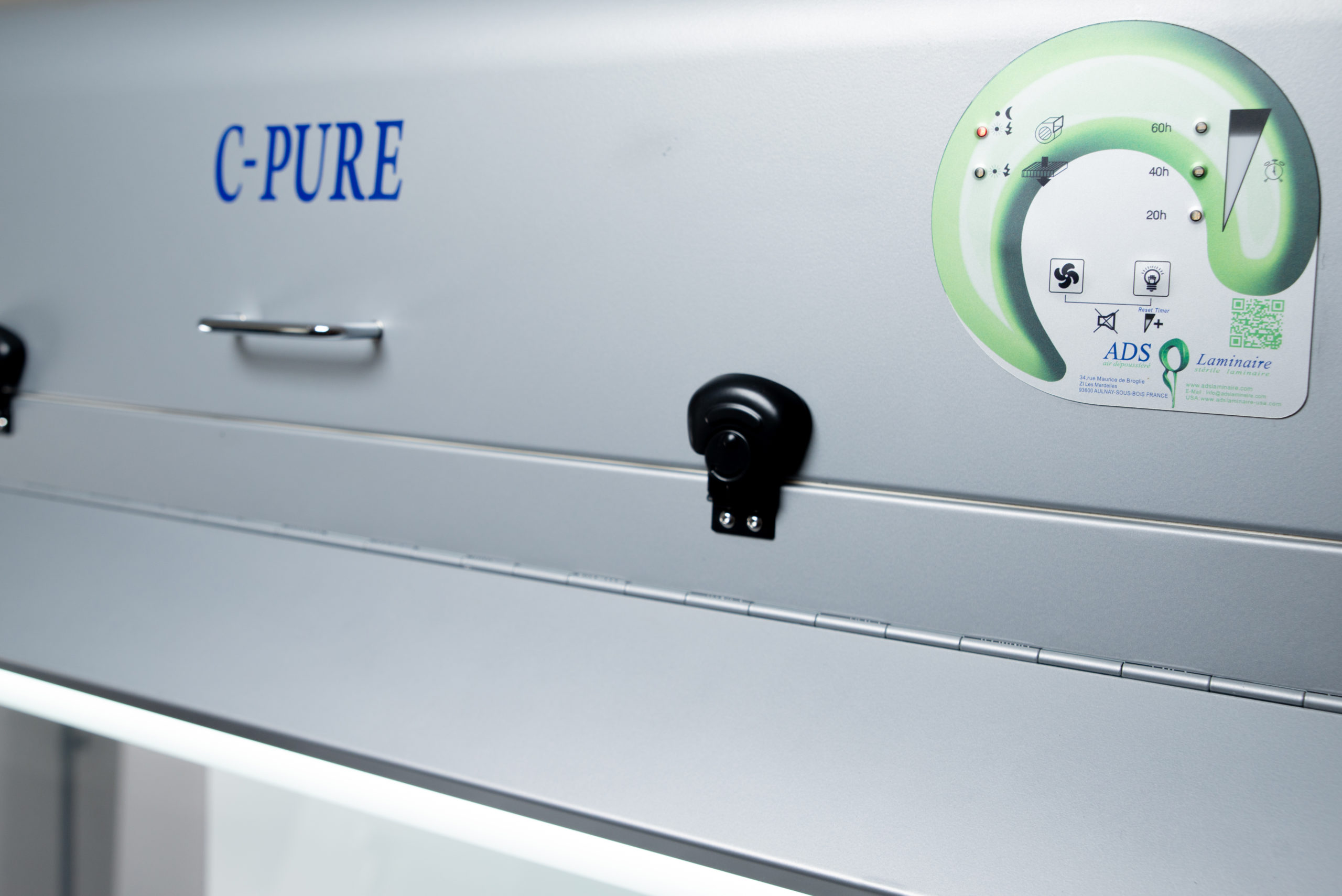 Sorbonne à recirculation type C-PURE - Protection pour substances dangereuses (CMR) catégorie 1, 2 et 3 - Norme NFX 15211_3