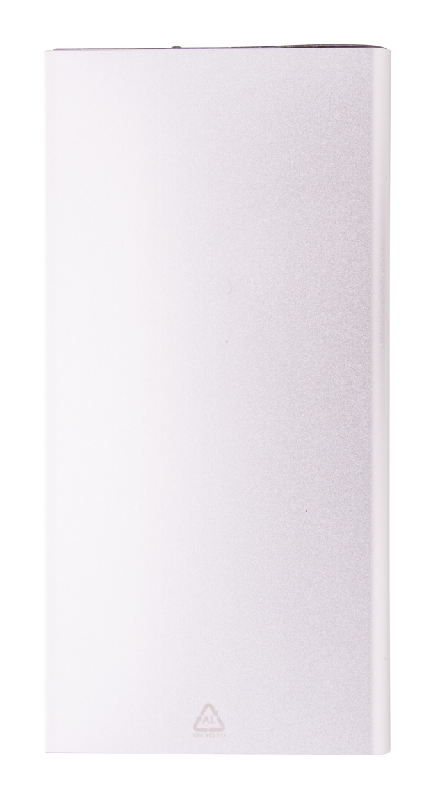 Power Bank en aluminium recyclé avec chargeur solaire intégré - 4000 mAh - 2 ports USB et USB-C_3