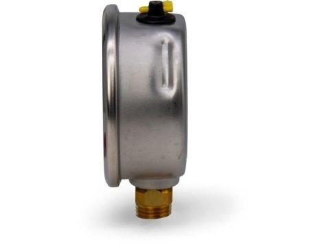 G2509L, Manomètre, 63 mm Face, Raccordement Vertical, Bain de glycérine, 7 bar pression maximale_3