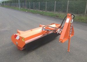 Balayeuse routière tractée Medium - 1m60 et 2m00 - Adaptable 3 points - Pour tracteur agricole_3