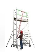 Modèle TLS Échafaudage - ULTRALU - Usage intensif - Hauteur de travail 4.30 m à 14.30 m - Grande surface de travail_3