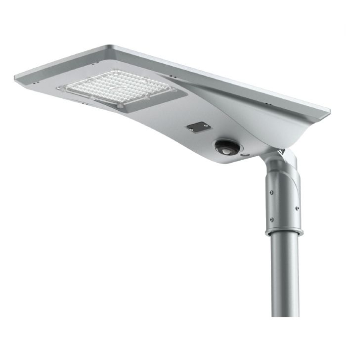 Luminaire sur mât solaire LED - Détecteur de présence - Étanche IP66 - Éclairage public 10W - SESTRA SOL_3