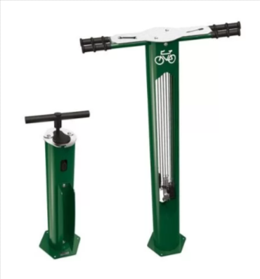 Station de réparation et de gonflage avec suspensions pour 2 vélos - Outils inclus - Dimensions 1370x752x216 mm - AMSTERDAM_3