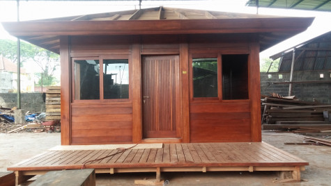Bungalow en kit en bois exotique 25 m² - mobiteck_3
