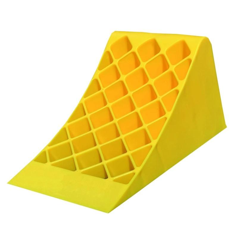 Cale pour Poids Lourds — PEHD Jaune, Poignée Ergonomique - PEHD_3