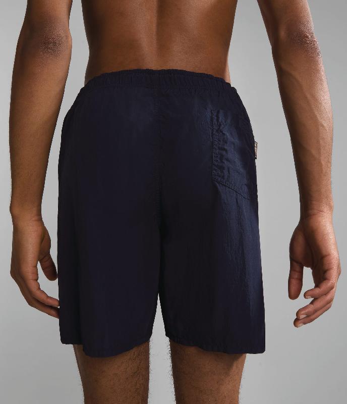 Short de bain V-Box - Réf: NP0A4GAH - 100% polyamide, ajustable avec cordon et taille élastique - Marque Napapijri_3