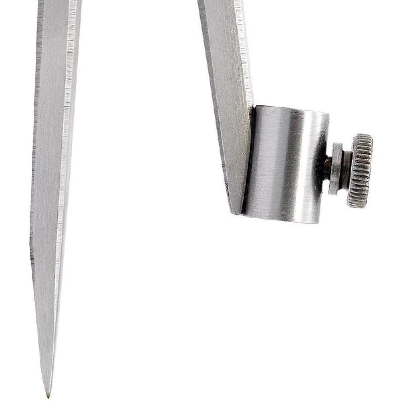 Compas à charnière porte-crayon 1/4 cercle en acier - 200 mm - Référence 190045_3