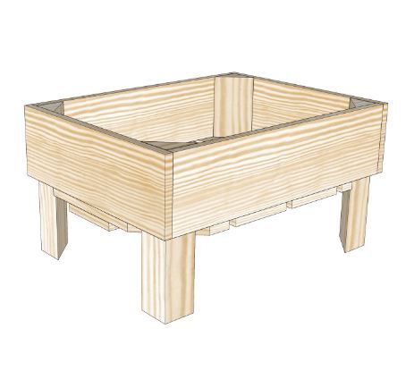 L1 - Caisses en bois - Simply à Box - L36 x H19 x P27 cm - Bois brut et 6 coloris de lasure à l'eau_3