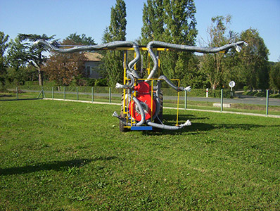 Atomiseur pneumatique avec mini canons, mains individuels et orientables - CLM_3