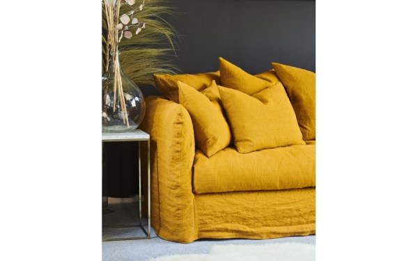 Canapé 4 places Figari 205 cm - Home Spirit - Déhoussable, confort avec plumes_3