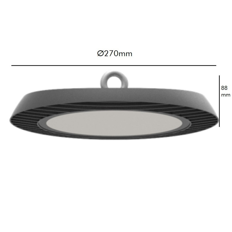 Cloche LED PRO - 150W - OSRAM Chip - Haute performance et éclairage industriel_3