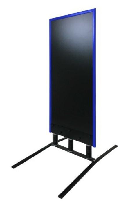 Stop trottoir sur ressorts spécial vent - 3 ressorts - Dimensions 1520x650 mm - Écriture double face_3