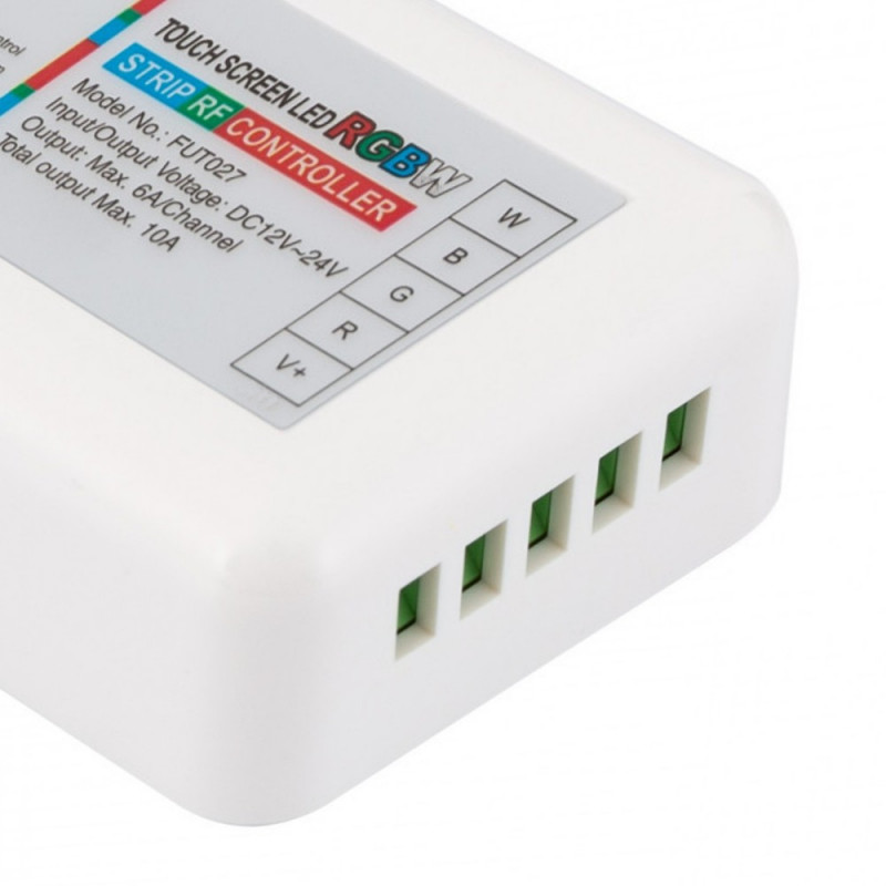 Télécommande et récepteur RGB 12-24V - Kit tactile pour rubans LED - Référence kitrfrgb124_3